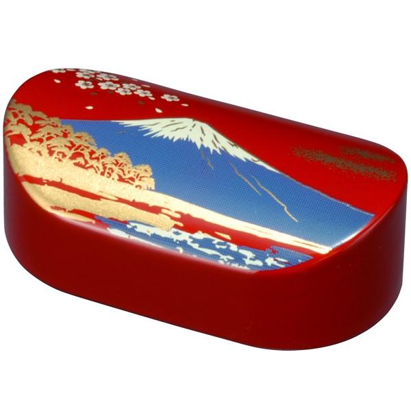 文鎮 おしゃれ 小判型 赤 富士山 オシャレ ペーパーウェイト ギフト 書道 Kobanbuntin 11 漆器の産地職人のお店 紀州ヤマガ 通販 Yahoo ショッピング