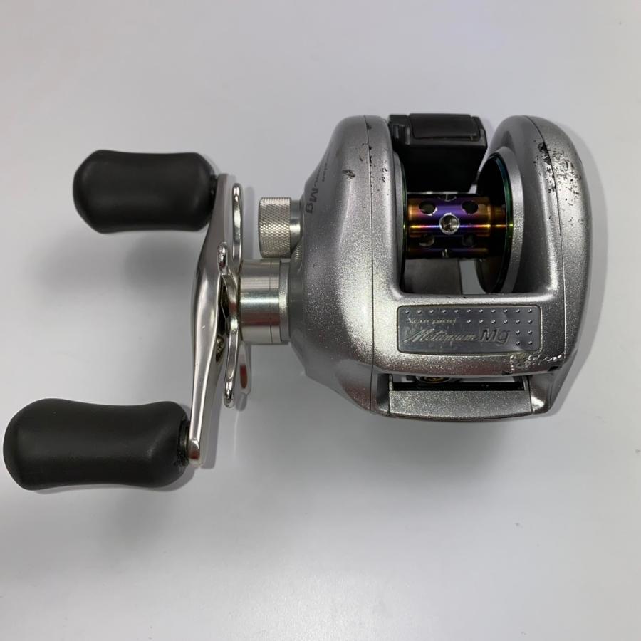00 スコーピオン メタニウム Mgベイトリール シマノ 00スコーピオンX メタニウムMG ベイトリール 中古 バス釣り