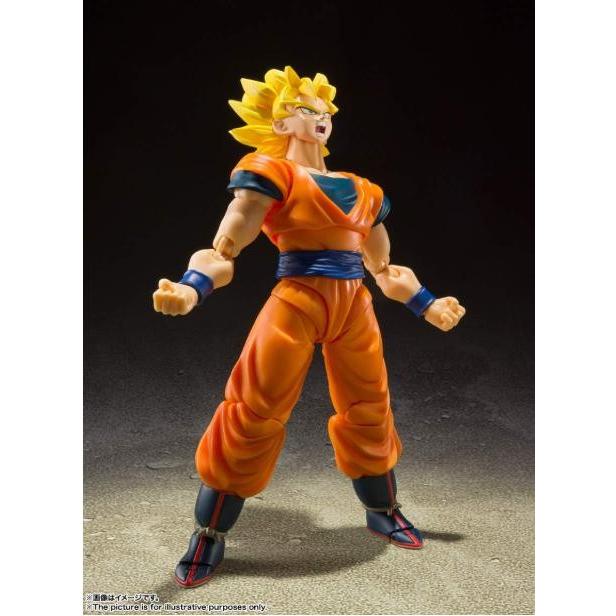 TAMASHII NATIONS S.H.フィギュアーツ ドラゴンボールZ スーパーサイヤ人フルパワー 孫悟空 可動フィギュア TAMASHII NATIONS S.H.フィギュアーツ ドラゴンボールZ スーパーサイヤ人フルパワー 孫悟空 可動フィギュア