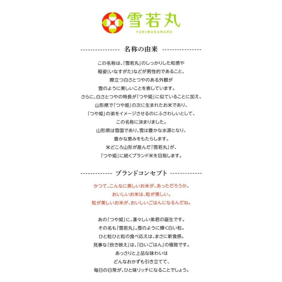 ☆【雪若丸】2024年山形県産 白米5キロ : やまがたファーム ☆【雪若丸】2024年山形県産 白米5キロ : やまがたファーム