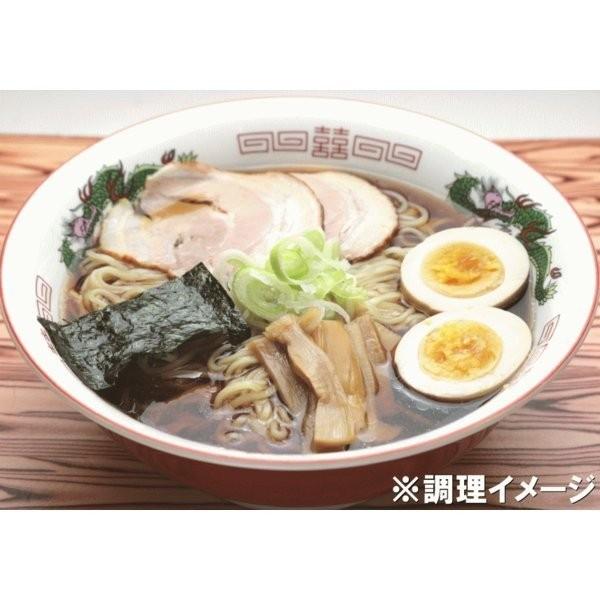 ラーメン 郡山ブラック ますや本店  黒醤油ラーメン 生 醤油スープ付 4食入×3箱 計12食 送料込｜yamagata-kikou｜02