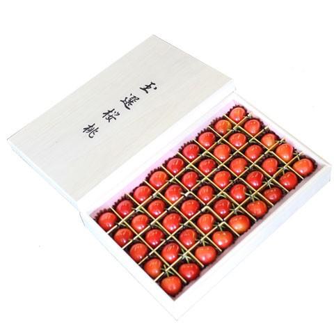 予約 送料無料 山形県産 佐藤錦 さくらんぼ贈答用 高級 佐藤錦 2lサイズ 45粒 木箱入 Kiri45 やまがたおいしいもの広場 通販 Yahoo ショッピング