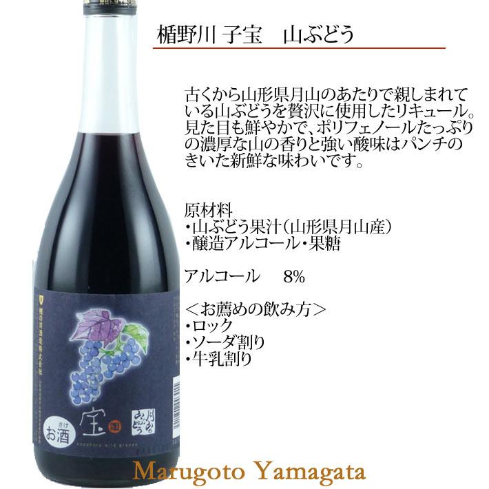 楯野川 楯の川 子宝 フルーツ リキュール 720ml 6本セット 送料 楯野川 楯の川 子宝 フルーツ リキュール 720ml 6本セット 送料