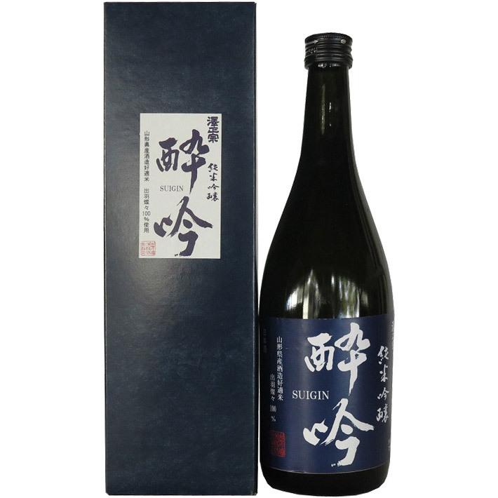 日本酒 澤正宗 酔吟 純米吟醸 720ml 山形 地酒 古澤酒造 山形県寒河江