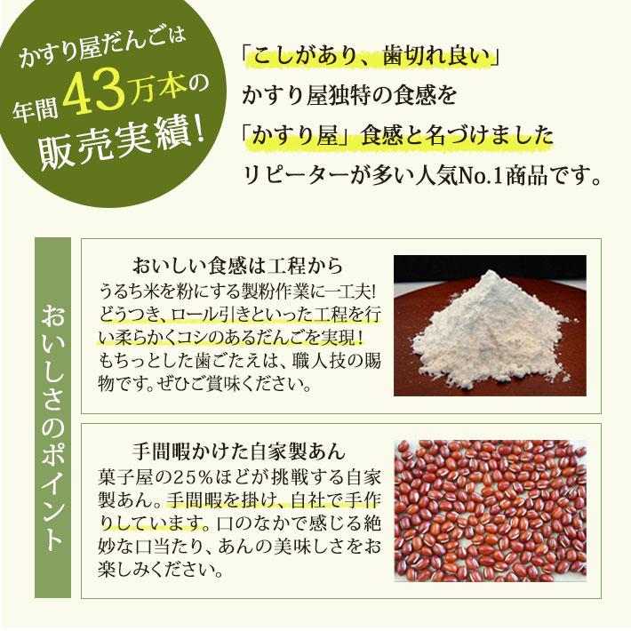 ギフト かすり屋 手作りだんご 30本 5種×6本 だんご 詰め合わせ 和菓子 ギフト かすり屋 手作りだんご 30本 5種×6本 だんご 詰め合わせ 和菓子