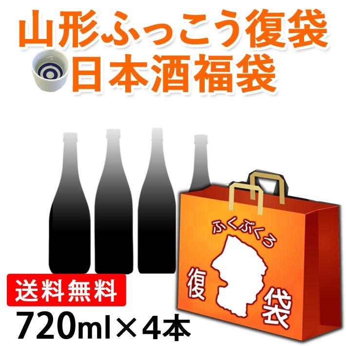 飛良泉 日本酒 福袋 ふっこう 復袋TM 東北 地酒 訳あり福袋 720ml 4本 