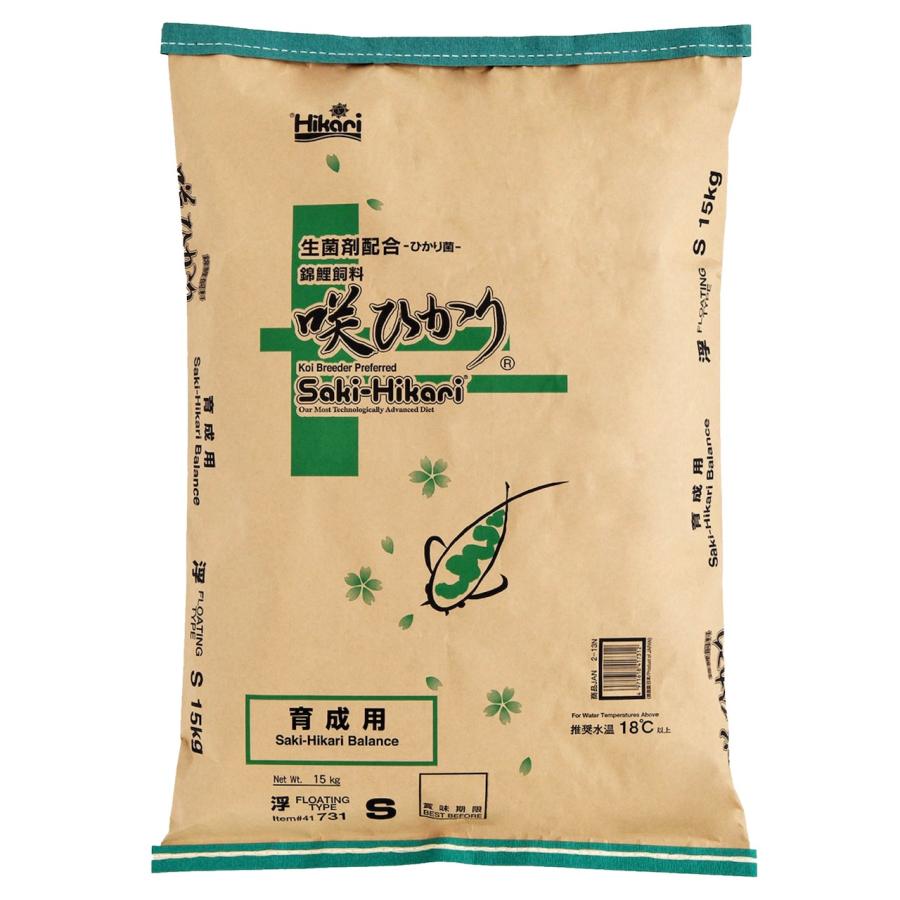 【送料無料】キョーリン 咲ひかり育成用浮上S　15kg｜yamagenpet