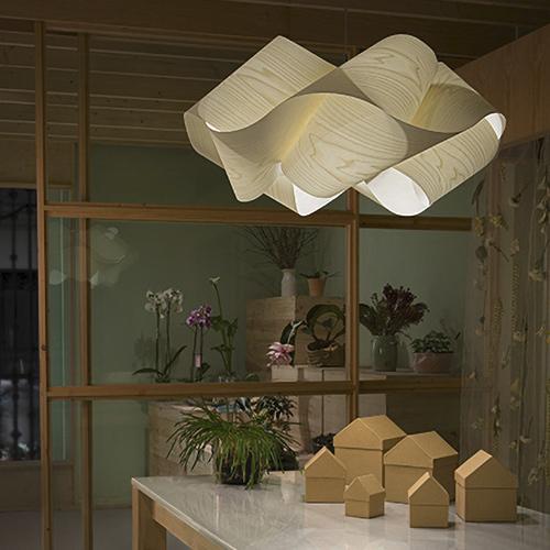 LZF（ルシフェル）ペンダント照明 SWIRL スワール S／アイボリー