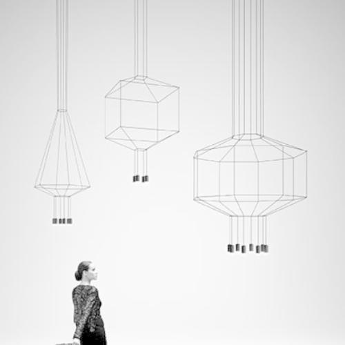 VIBIA（ヴィビア）ペンダント照明 ワイヤーフロー OCTOGONAL 0303(電源別)(要電気工事・受注品)｜yamagiwa｜04