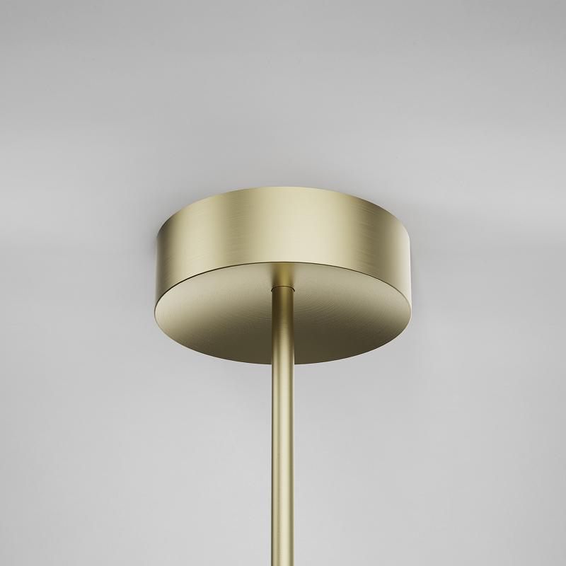 MICHAEL ANASTASSIADES(マイケル・アナスタシアデス)シャンデリア TUBE CHANDELIER(チューブ シャンデリア)サテンブラス(要電気工事・電源別置（別売）・受注品)の画像