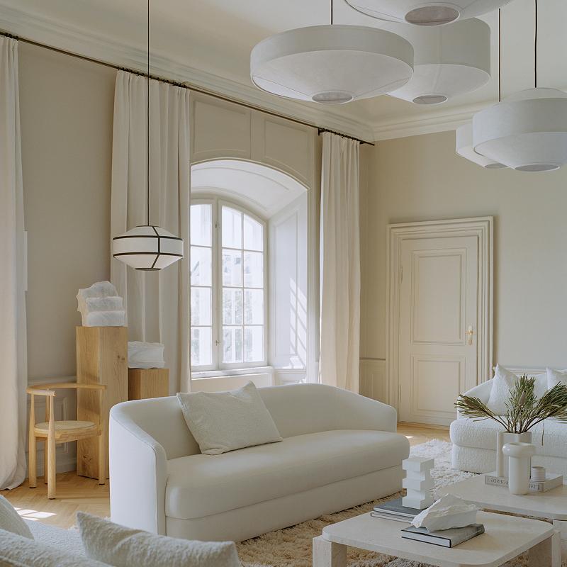 （即納｜5/10までにお届け）New Works（ニューワークス）ペンダント照明 KITE PENDANT LAMP Φ75（カイト） ホワイト（ランプ別売）_6