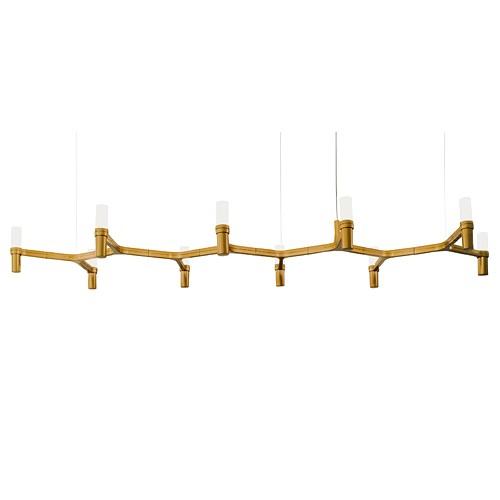 NEMO（ネモ）シャンデリア CROWN PLANA LINEA クラウン ゴールド（要電気工事・受注品）