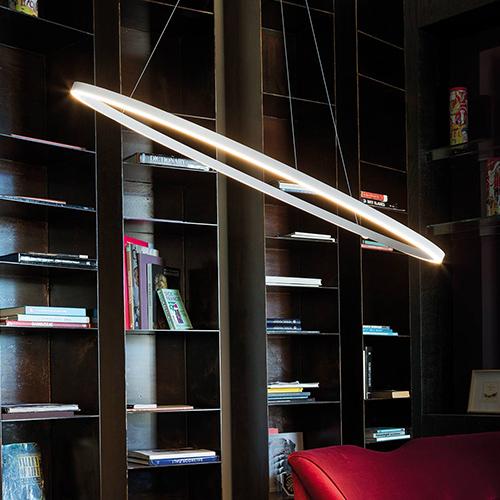 ホワイト MINOR PENDANT ELLISSE ネモ■エリッセ　ペンダントランプ　MINOR　LED　照明　ヤマギワ　要電気工事 W960mm OnlineStore YAMAGIWA - シーリングライト・天井照明