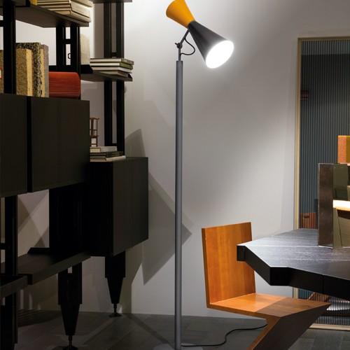 新品未使用！ NEMO（ネモ）フロア照明 PARLIAMENT パーラメント ブラック/イエロー（受注品） 【WSO2682981804】(97812円)