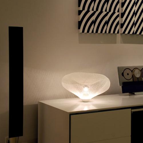 ヤマギワ マユハナ MAYUHANA テーブルライト ホワイト Φ480mm - YAMAGIWA OnlineStore