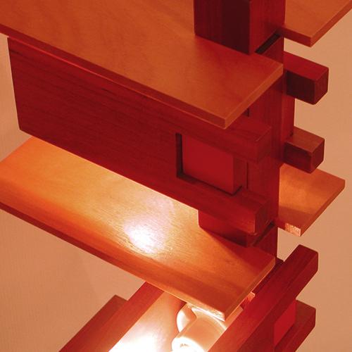 Frank Lloyd Wright（フランクロイドライト）テーブル照明 TALIESIN 3（タリアセン） チェリー｜yamagiwa｜04