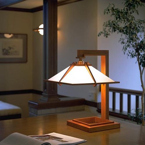 Frank Lloyd Wright（フランクロイドライト）テーブル照明 TALIESIN 1 MINI（タリアセン） チェリー｜yamagiwa｜07
