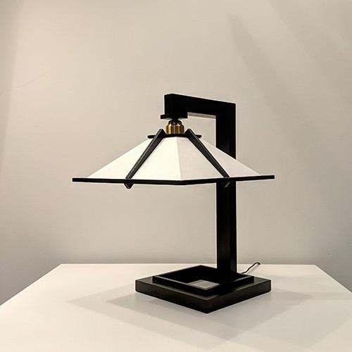 （即納）Frank Lloyd Wright（フランクロイドライト）テーブル照明 TALIESIN 1（タリアセン） チェリー｜yamagiwa｜02