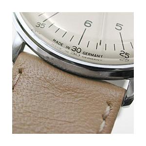 JUNGHANS(ユンハンス)「MAX BILL 2711」[4852711]シルバーケース×ベージュレザー｜yamagiwa｜04