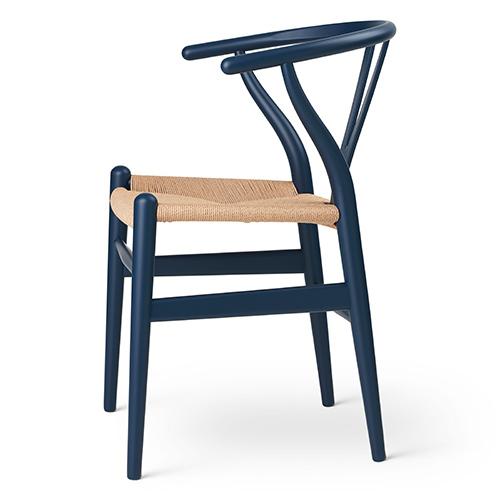 CARL HANSEN & SON ダイニングチェア CH24 / Yチェア（ビーチ材・ブルー (ソフト塗装)・ナチュラルペーパーコード）｜yamagiwa｜04