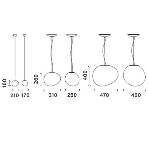 FOSCARINI（フォスカリーニ）ペンダント照明 GREGG グレッグ L