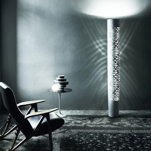 FOSCARINI（フォスカリーニ）フロア照明 TRESS トレス L ブラックの画像