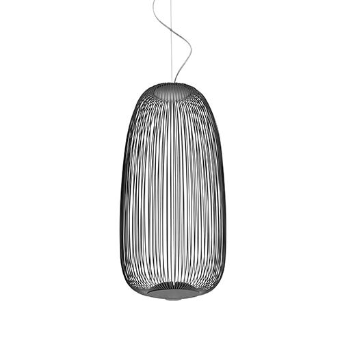 FOSCARINI(フォスカリーニ) シャンデリアともし火 SPOKES（スポークス）１  黒鉛（要明かり工事）