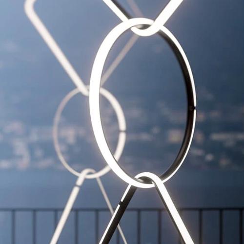 ペンダントライト2個セット/flos ペンダントライト 2個セット LED電球付き 天然木 E26