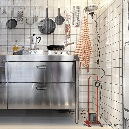FLOS（フロス） （国内在庫僅か）フロア照明 TOIO レッド（専用ランプ