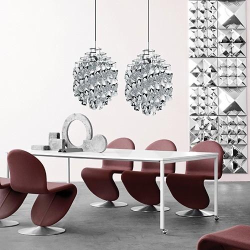 スパイラルテーブル yamagiwa （即納）VERPAN（ヴァーパン）ペンダント照明 SPIRAL