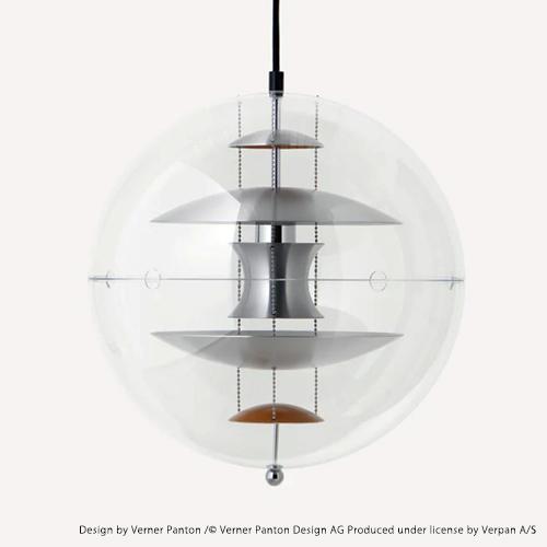 VERPAN（ヴァーパン）ペンダント照明 VP GLOBE 40 BRUSHED ALU（ランプ