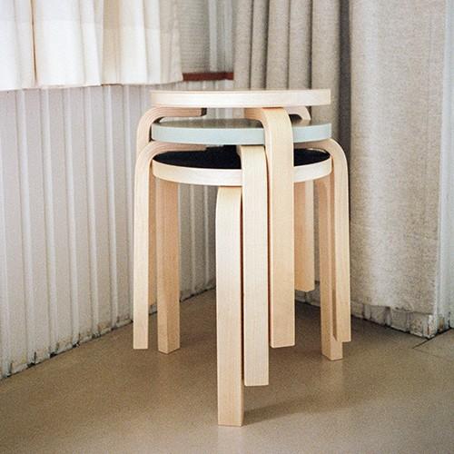 artek（アルテック） スツール 60 バーチ×イエロー（要組立
