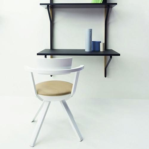 artek(アルテック)ライバルチェア ナチュラルラッカー ブラックニット_6