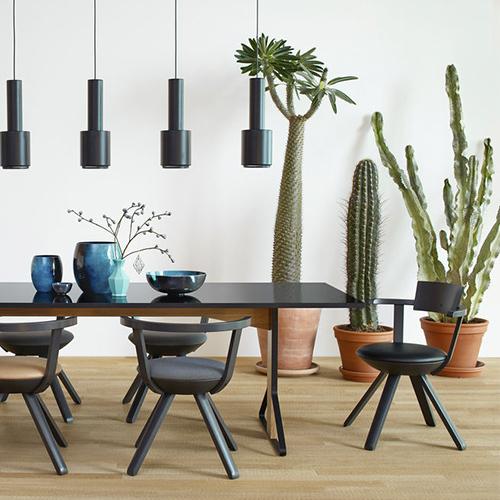 artek(アルテック)ライバルチェア ナチュラルラッカー ブラックニット_8