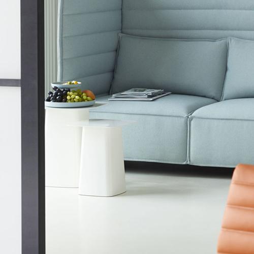 Vitra/ヴィトラ■メタル サイド テーブル　ミディアム　M　ホワイト Metal Side Table Outdoor（メタル サイドテーブル アウトドア