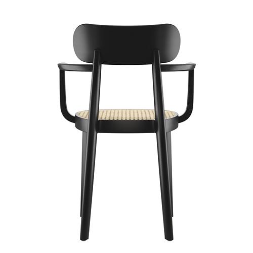 THONET（トーネット）アームチェア 118F ブラック (受注品) : YAMAGIWA