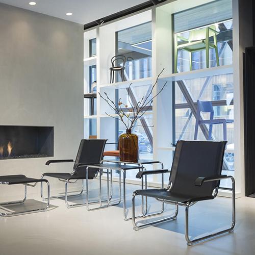 THONET（トーネット）サイドテーブル B9B トップコートホワイト