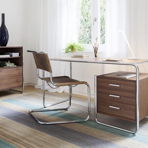 THONET キャンティレバーチェア no.S33 ブラックレザー(受注品