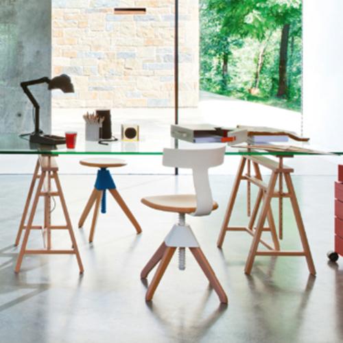 Magis(マジス)昇降チェア Tuffy - The Wild Bunch ブラック : YAMAGIWA