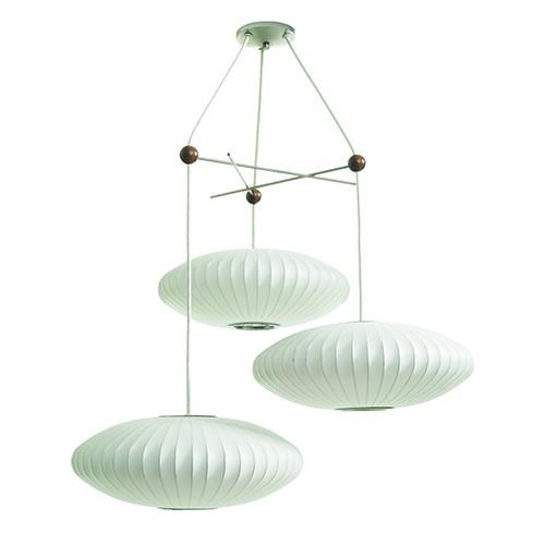 Herman Miller（ハーマンミラー） ネルソン バブルランプ専用フィクスチャー 3灯用フランジ NELSON TRIPLE BUBBLE LAMP FIXTURE(要電気工事)