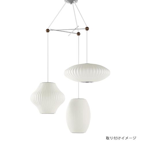 Herman Miller（ハーマンミラー） ネルソン バブルランプ専用フィクスチャー 3灯用フランジ NELSON TRIPLE BUBBLE LAMP FIXTURE(要電気工事)の画像