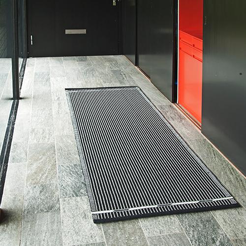 NORDIC MODERN （ノルディックモダン）ラグマット VK-3 2.0×3.0m ブラック × ホワイト