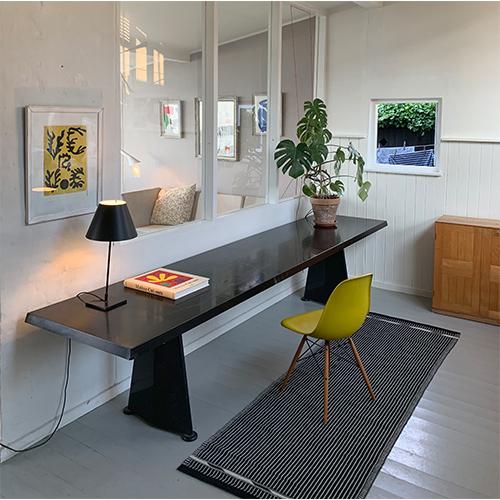 NORDIC MODERN （ノルディックモダン）ラグマット VK-3 2.0×3.0m ブラック × ホワイト