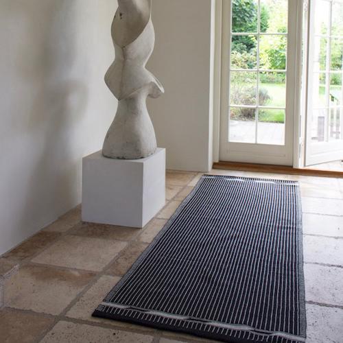 NORDIC MODERN （ノルディックモダン）ラグマット VK-3 2.0×3.0m ブラック × ホワイト