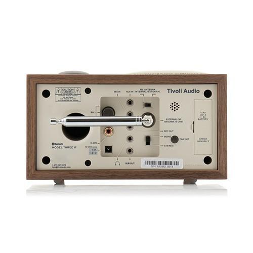 数量限定販売 Tivoli Audio(チボリ・オーディオ)「Model Three BT」G2 クラッシック・ウォールナット/ベージュ