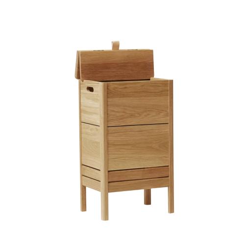 FORM & REFINE（フォームアンドリファイン） A Line Laundry Box（エーライン ランドリーボックス） オークの画像