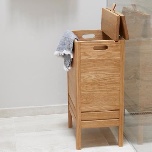 FORM & REFINE（フォームアンドリファイン） A Line Laundry Box（エーライン ランドリーボックス） オークの画像