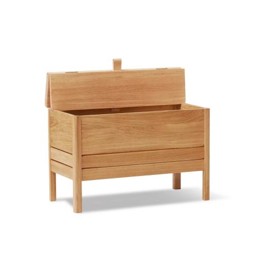 FORM & REFINE（フォームアンドリファイン） A Line Storage Bench（エーライン ストレージ ベンチ）W680mm オークの画像