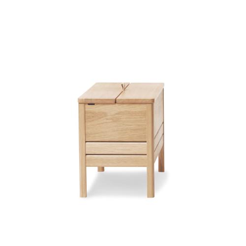 FORM & REFINE（フォームアンドリファイン） A Line Storage Bench（エーライン ストレージ ベンチ）W680mm オークの画像