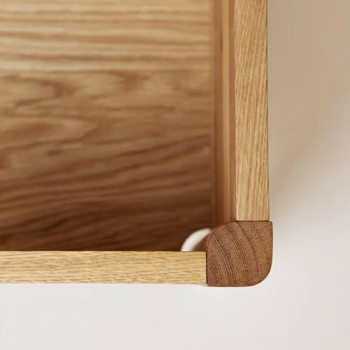 FORM & REFINE（フォームアンドリファイン） A Line Storage Bench（エーライン ストレージ ベンチ）W680mm オークの画像